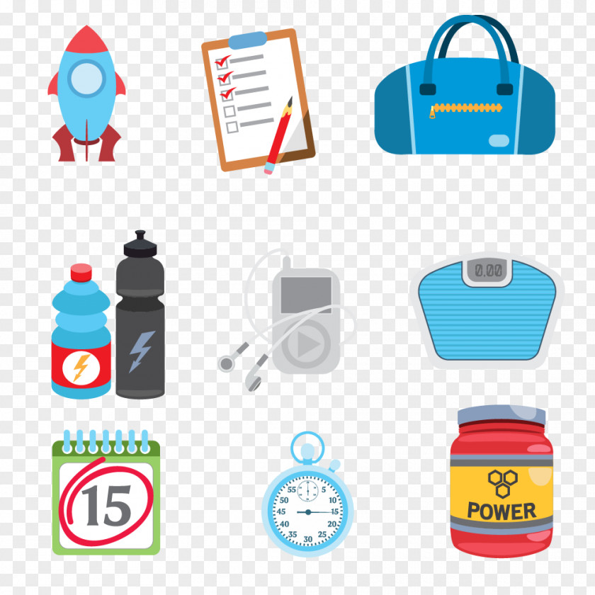 Athletic Infographic Clip Art Design Cartoon PNG