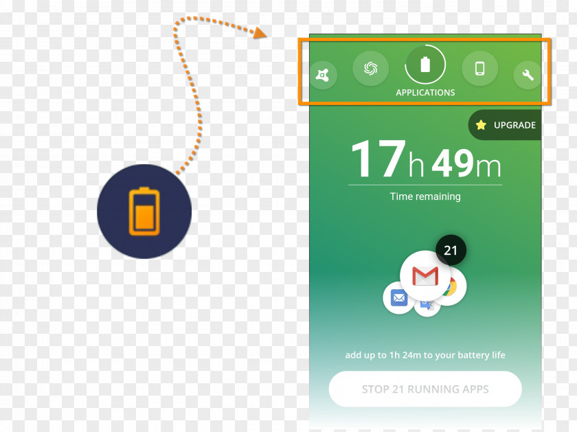 Battery Saver Aptoide Android Avast Antivirus PNG