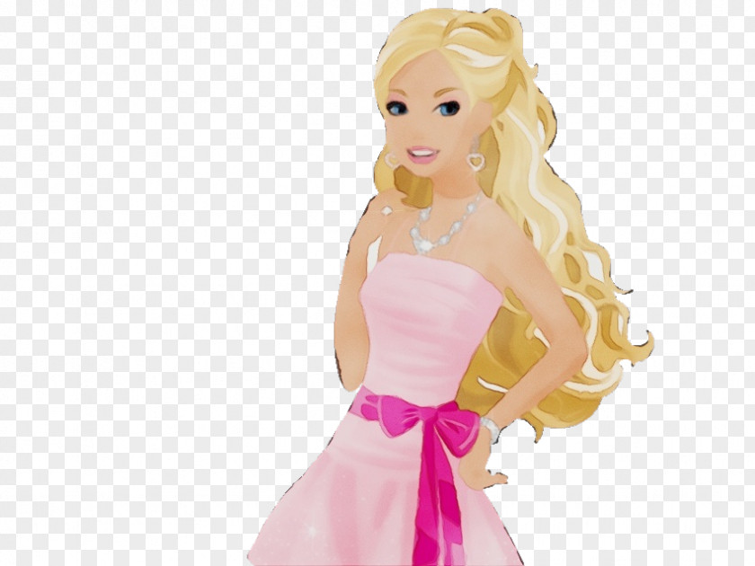 Figurine Gown Birthday Wishes PNG