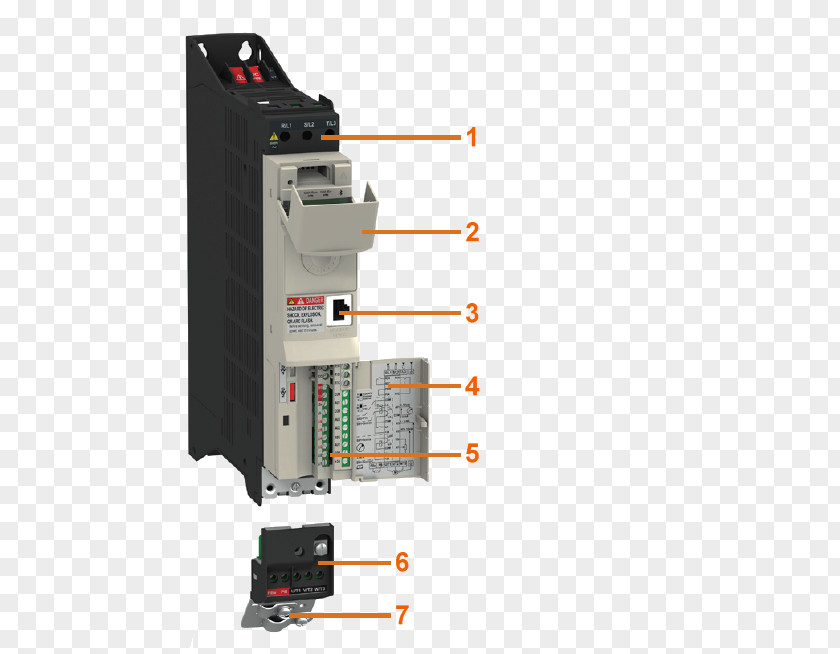Scrip Circuit Breaker Variable Frequency & Adjustable Speed Drives Schneider Electric Changer Adjustable-speed Drive PNG