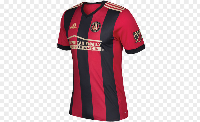 T-shirt Atlanta United FC 2017 Major League Soccer Season 2018 Jersey PNG
