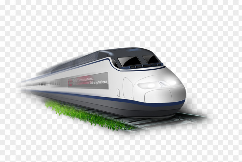 Train High-speed Rail Transport PNG