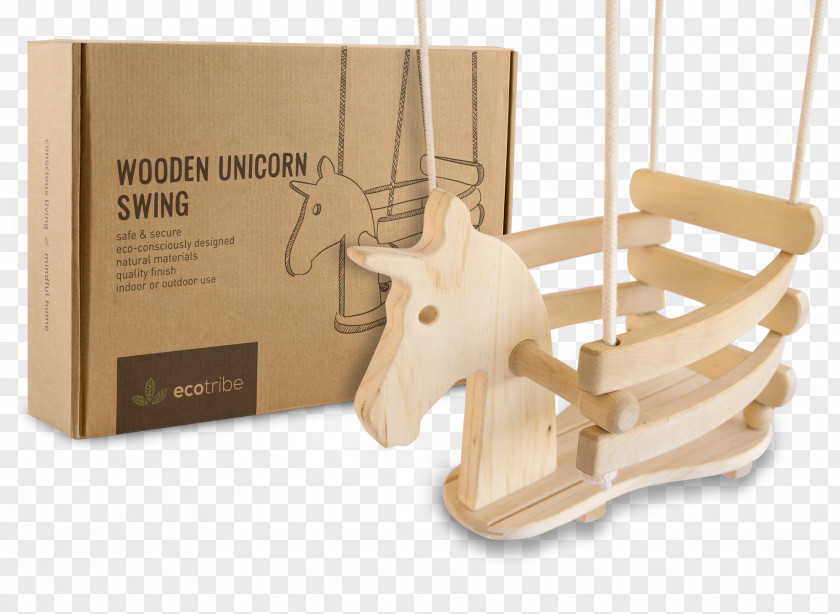 Wood Swing Rope Toddler Bucket PNG