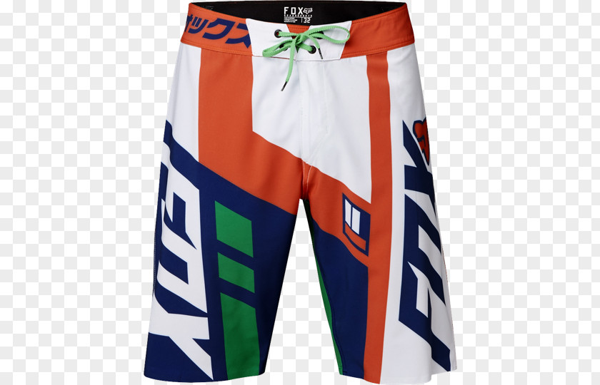 Boardshorts Fox Racing Swimsuit Clothing White PNG