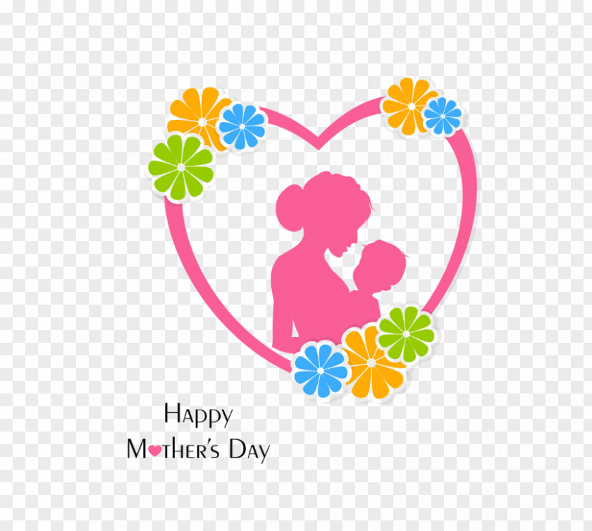 Creative Mother's Day Mothers Illustration PNG