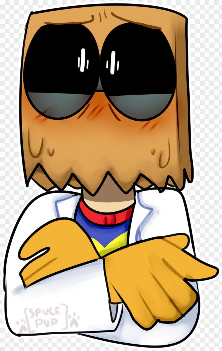 Nervous Glasses Cartoon Clip Art PNG