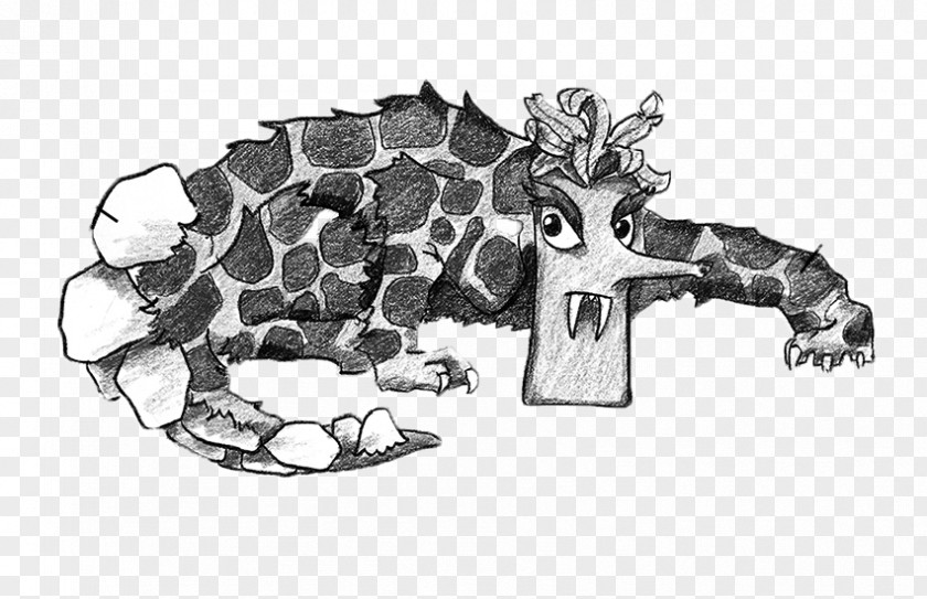 PEOPLE EATING Giraffe Drawing Black And White Monochrome PNG