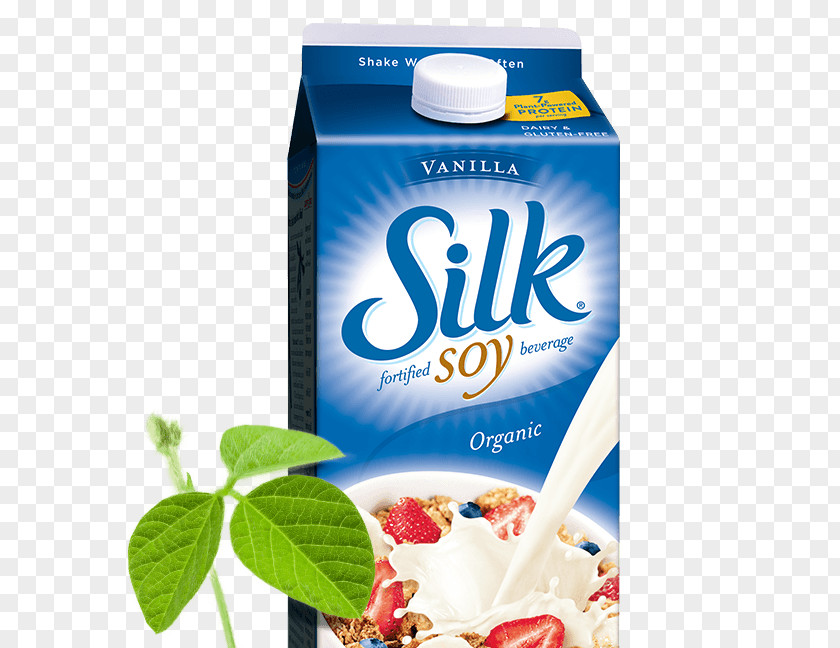 Silk Protein Soy Milk Almond Substitute Very Vanilla Soymilk PNG