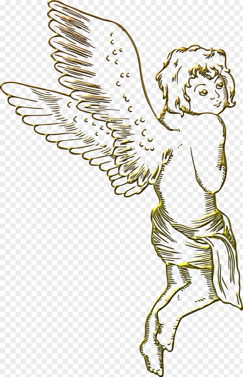 Angel Wing Drawing Royalty-free Line Art Clip PNG