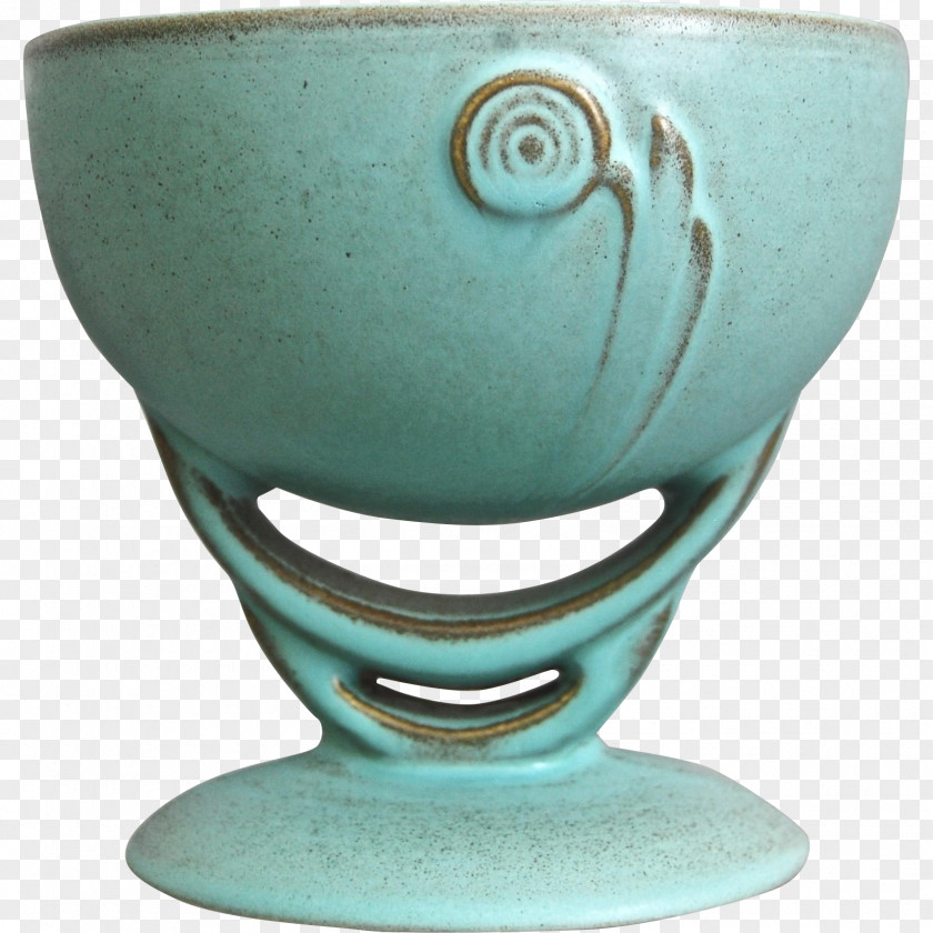 Chalice Ceramic Glass Tableware Pottery Turquoise PNG