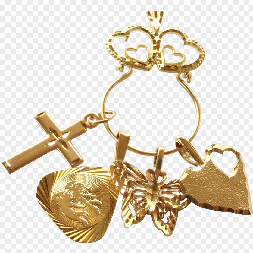 Gold Charms & Pendants Charm Bracelet Necklace Jewellery PNG