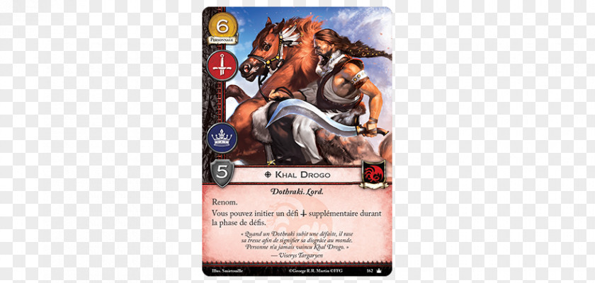 Khal Drogo Card Game Action & Toy Figures Advertising Cartoon PNG