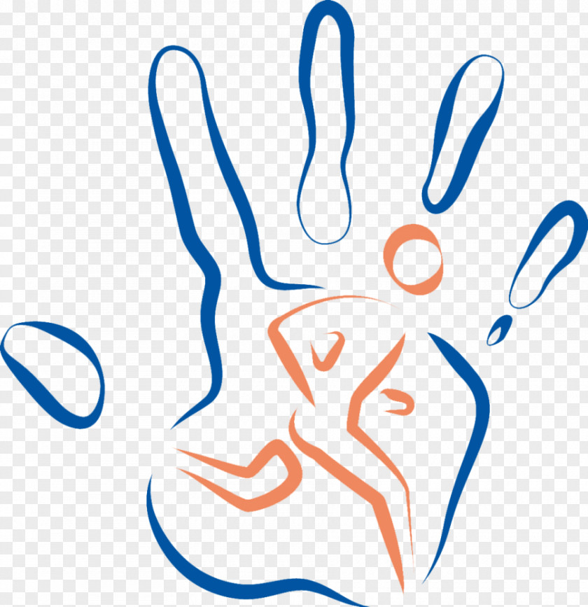 Massage Hand Logo Sportmassage Therapy Athletic Sports PNG