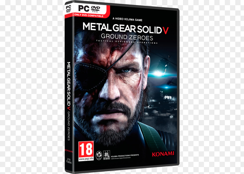 Metal Gear Solid 5 Hideo Kojima V: The Phantom Pain Ground Zeroes Big Boss PNG