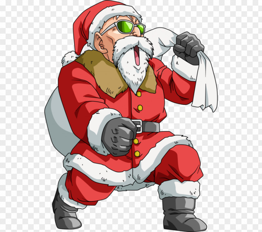 Santa Goku Master Roshi Vegeta YouTube Gohan PNG