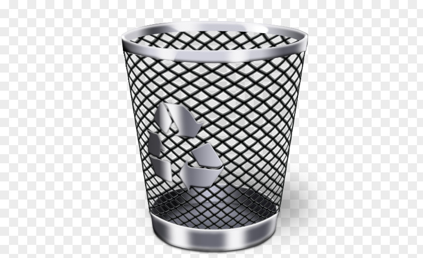 Trash Can Recycling Bin Waste Container Icon PNG