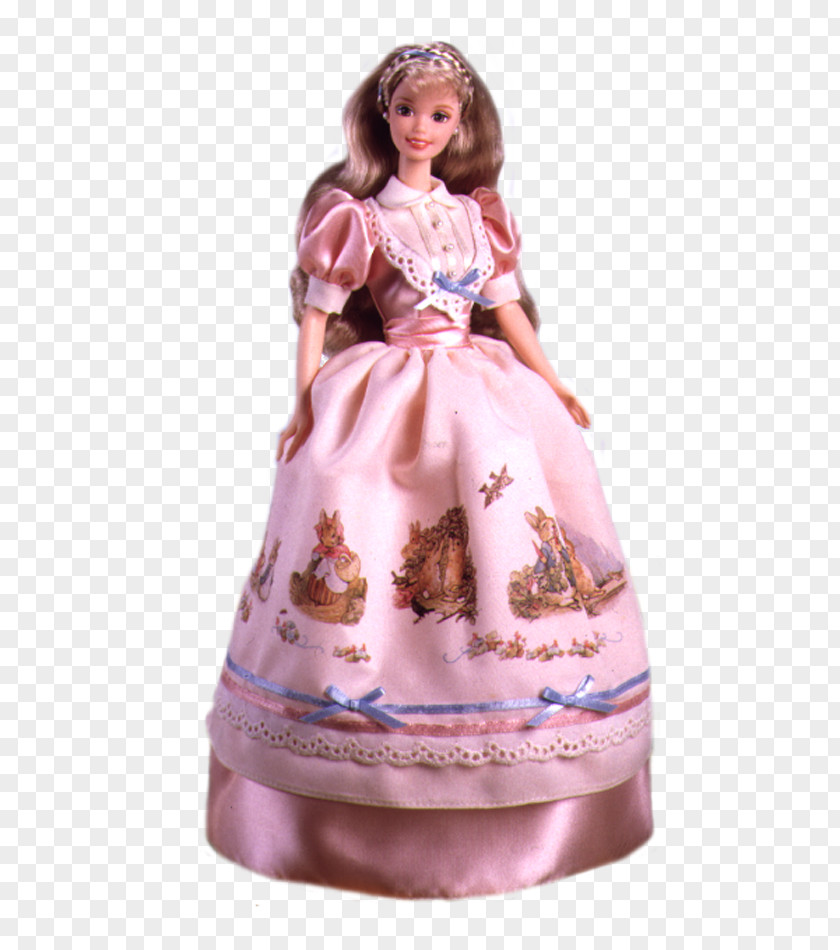 Barbie The Tale Of Peter Rabbit Princess And Pea Doll Mattel PNG