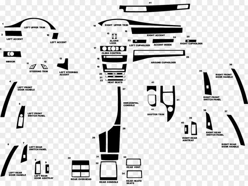 Bmw Interior 2007 BMW 525i Wiring Diagram 2004 545i PNG