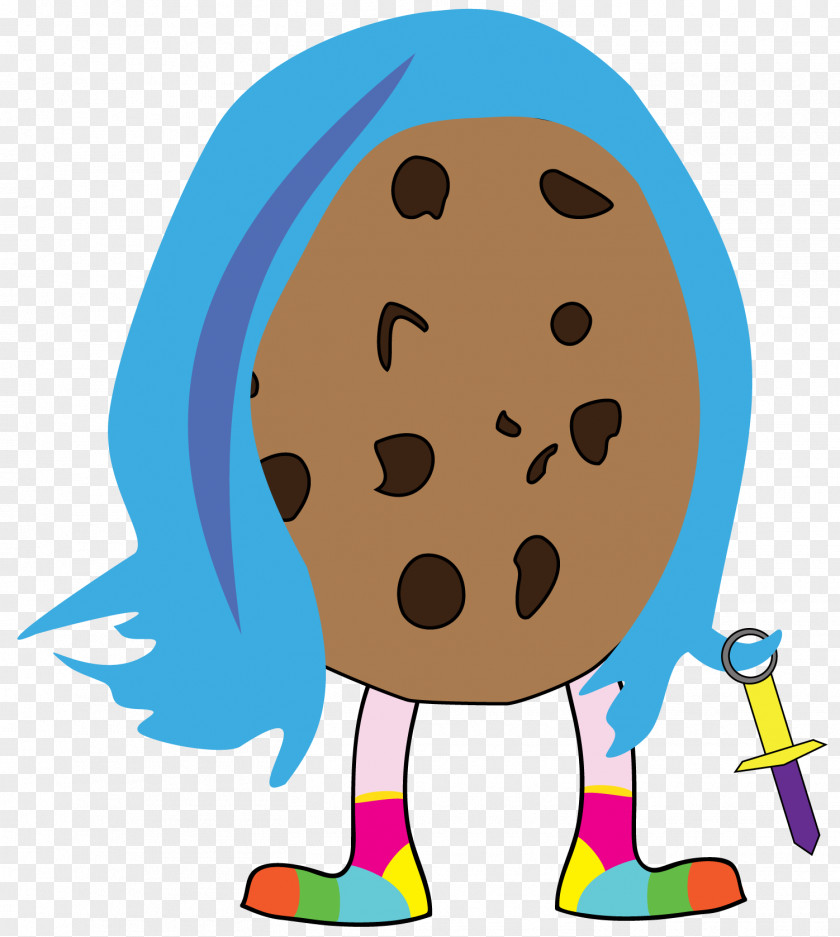 Cookie Dough Wally Walrus Sharkfolk Cartoon Clip Art PNG