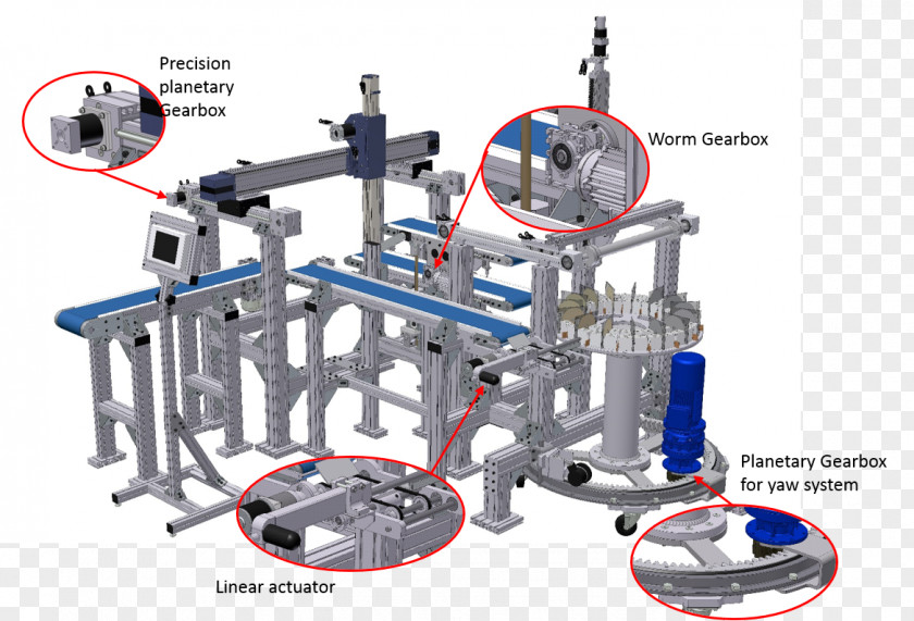 Cooling Tower Machine Actuator Engineering Transmission Automation PNG