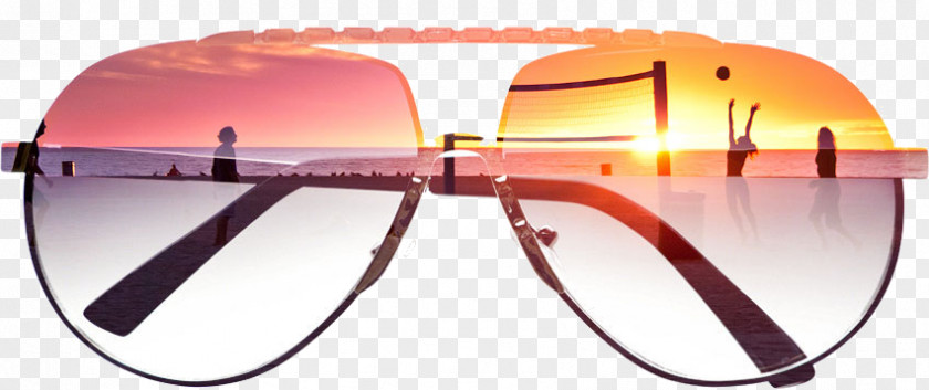 Double Exposure Goggles Multiple Art Sunglasses PNG