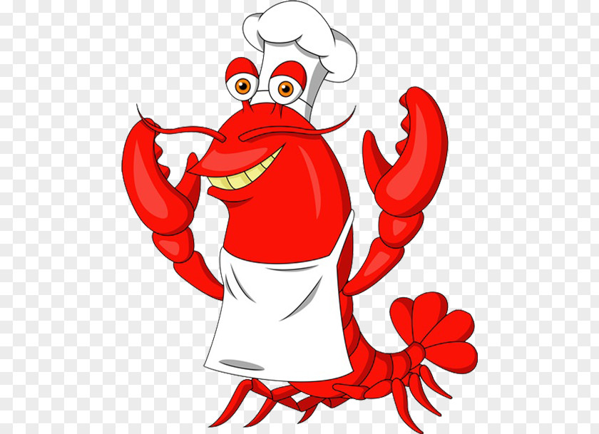 Hat Long Xiawei Lobster Cartoon Royalty-free Illustration PNG