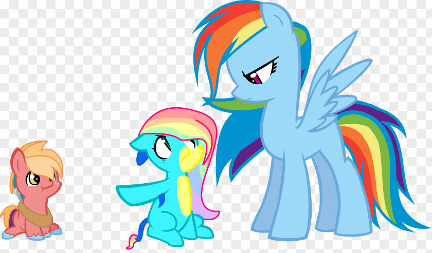 My Little Pony Rainbow Dash Big McIntosh Brother PNG