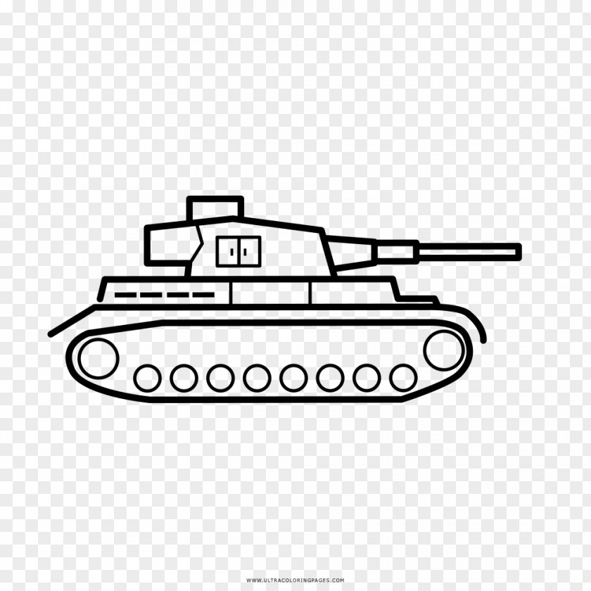 Tank Drawing Coloring Book Black And White PNG