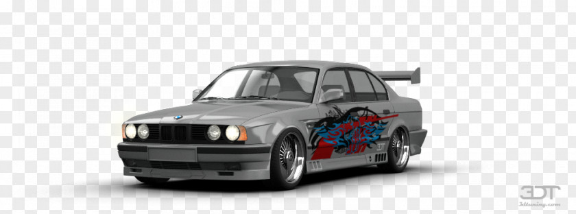 Bmw E34 Compact Car Model Personal Luxury Touring Racing PNG