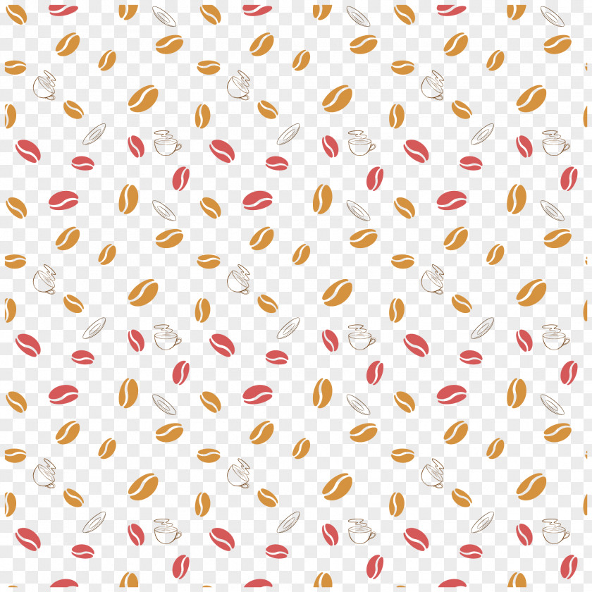 Coffee Beans Vector Shading Arabica Bean Cup PNG