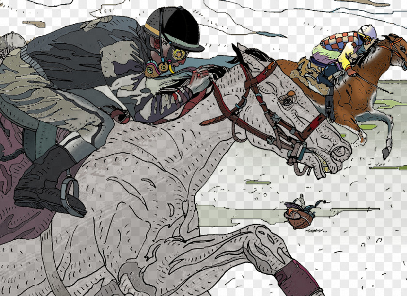 Rider Illustration Horse PNG