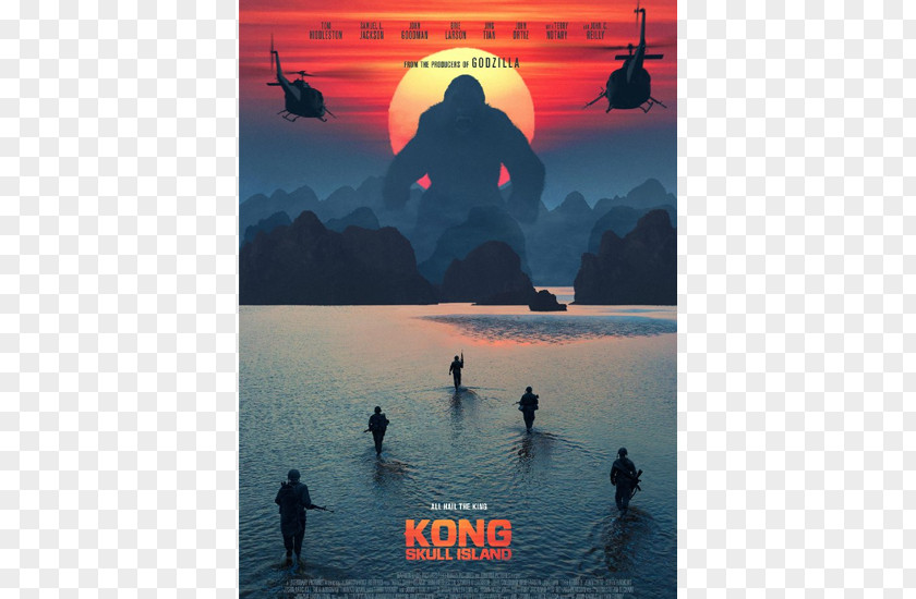 Skull Island King Kong Hollywood YouTube Trailer Monster Movie PNG
