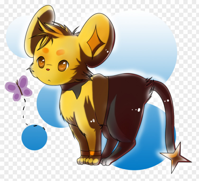 Cat Eevee Shinx Pokémon Character PNG
