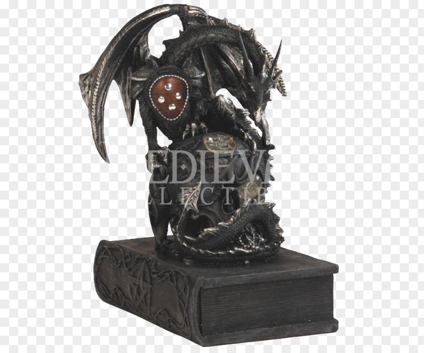 Dragon Skull Figurine Statue PNG