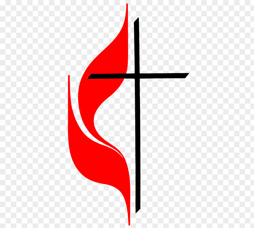 Umc Icon Orchard Park United Methodist Highland Church Cross And Flame Methodism PNG