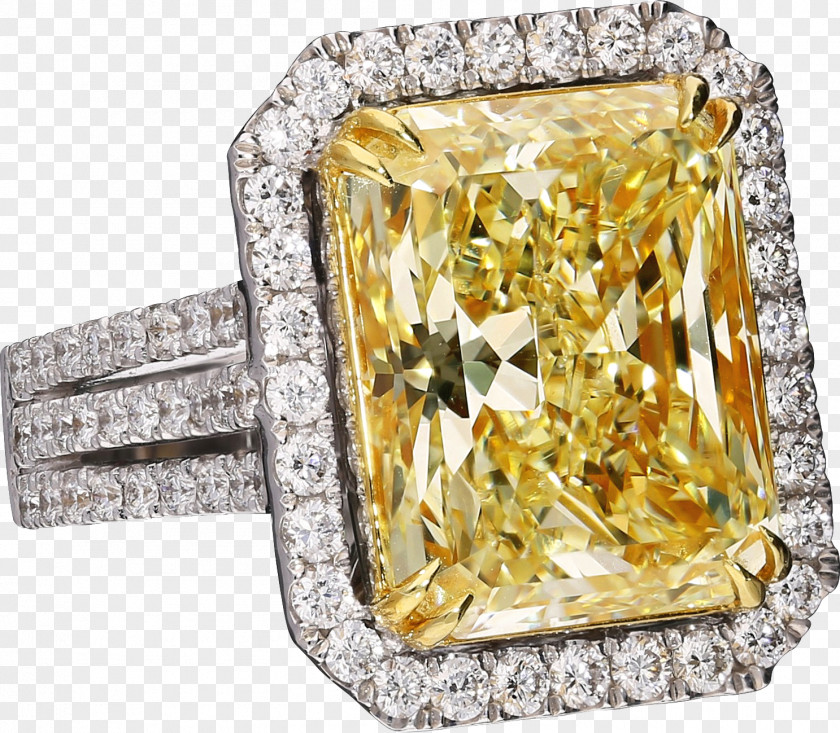 Yellow Ring Body Jewellery Diamond Human PNG