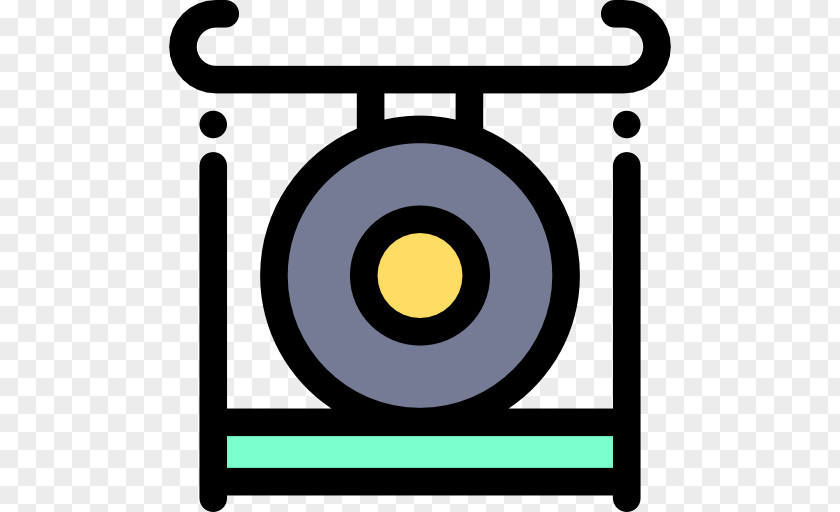 Gong Icon Clip Art File Format PNG