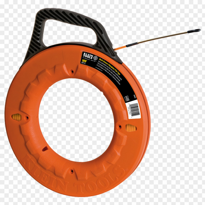 Remove Fishy Fish Tape Klein Tools Spring Steel Wire PNG
