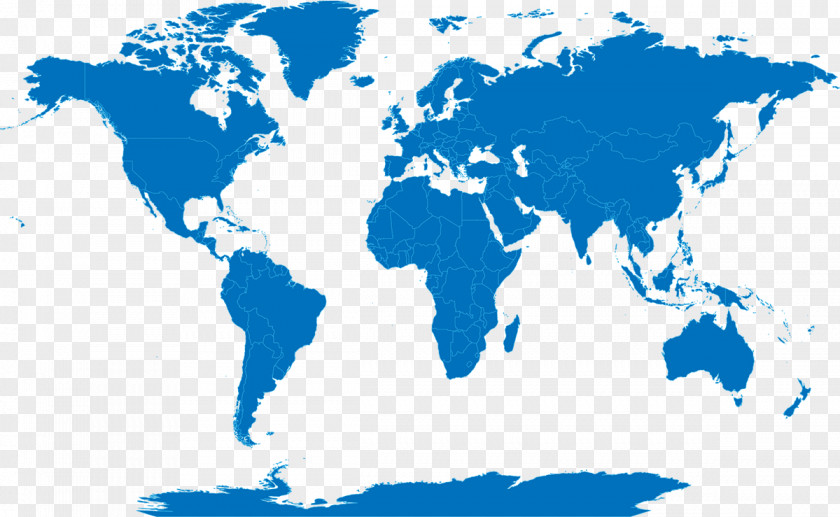 World Map Vector Graphics Mural PNG