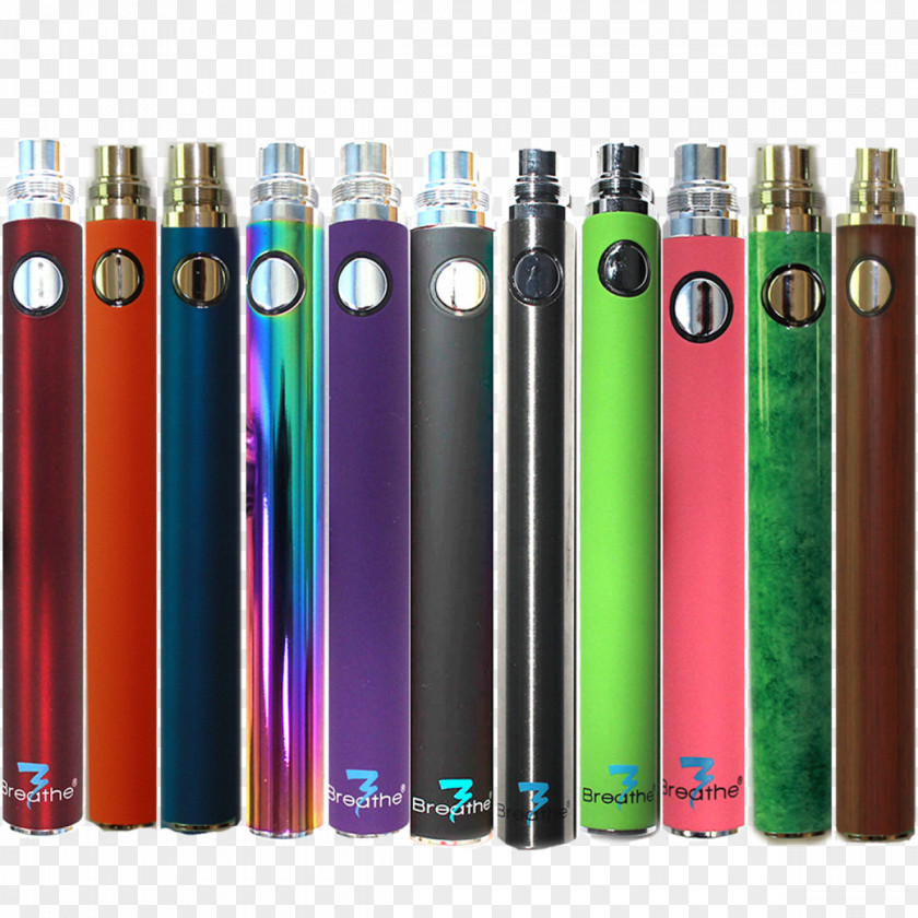 Breathe Electric Battery Electronic Cigarette Plastic PNG