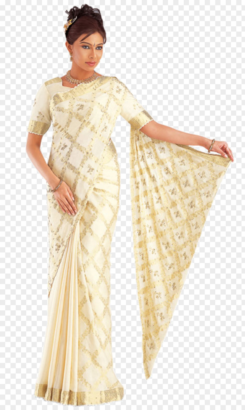 Saree Woman Dress Clothing Female Gender PNG