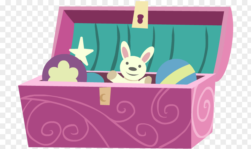 Toy Box Easter Cartoon Violet PNG