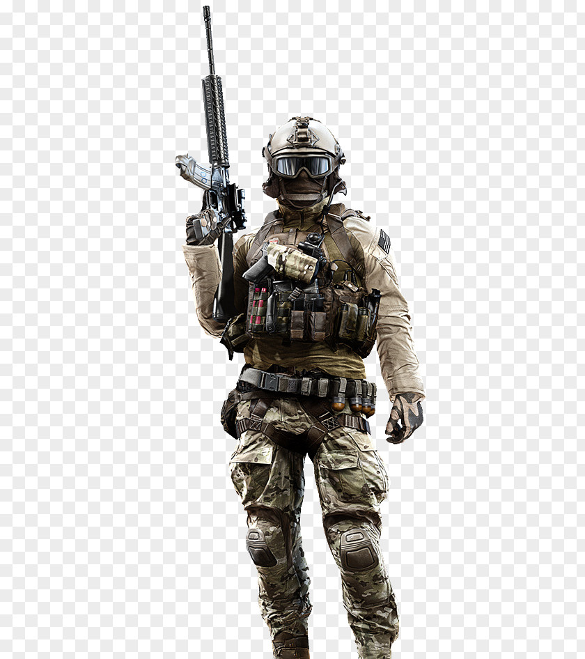 United States Battlefield 4 Soldier Military Army PNG