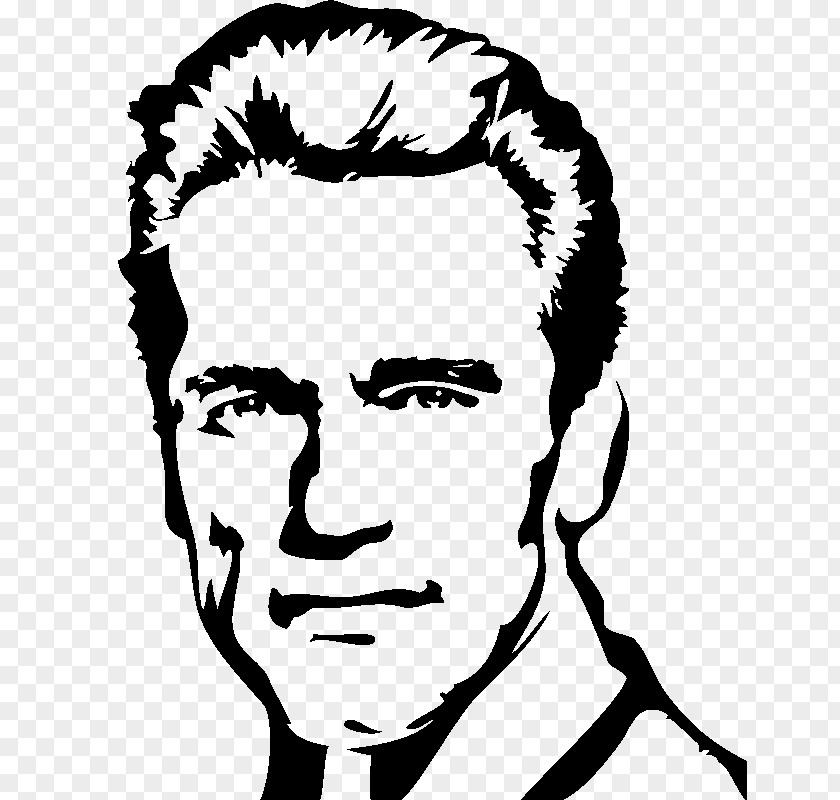 Arnold Schwarzenegger The Terminator Wall Decal Sticker PNG