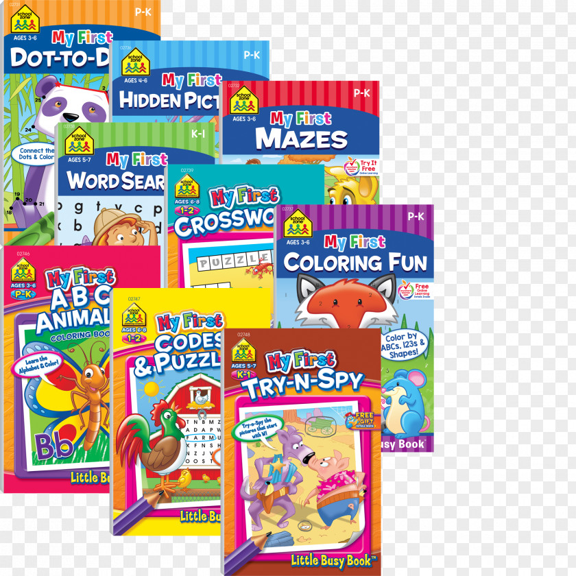 Book Coloring My First Adventure Kindergarten Picture PNG