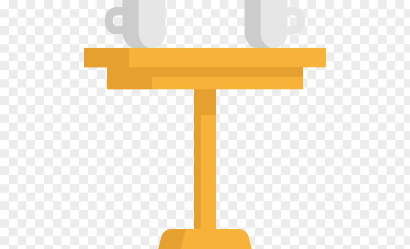 Cup On A Table PNG
