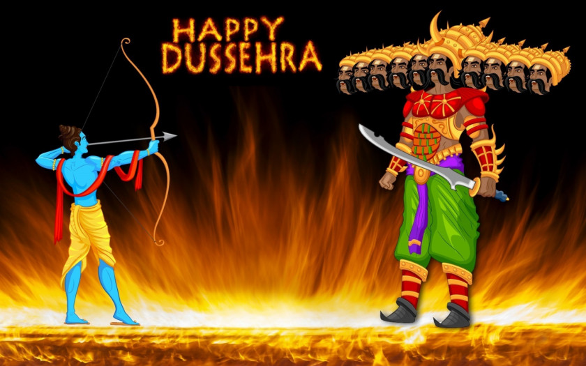 Dussehra Ravana Durga Puja Rama Festival PNG