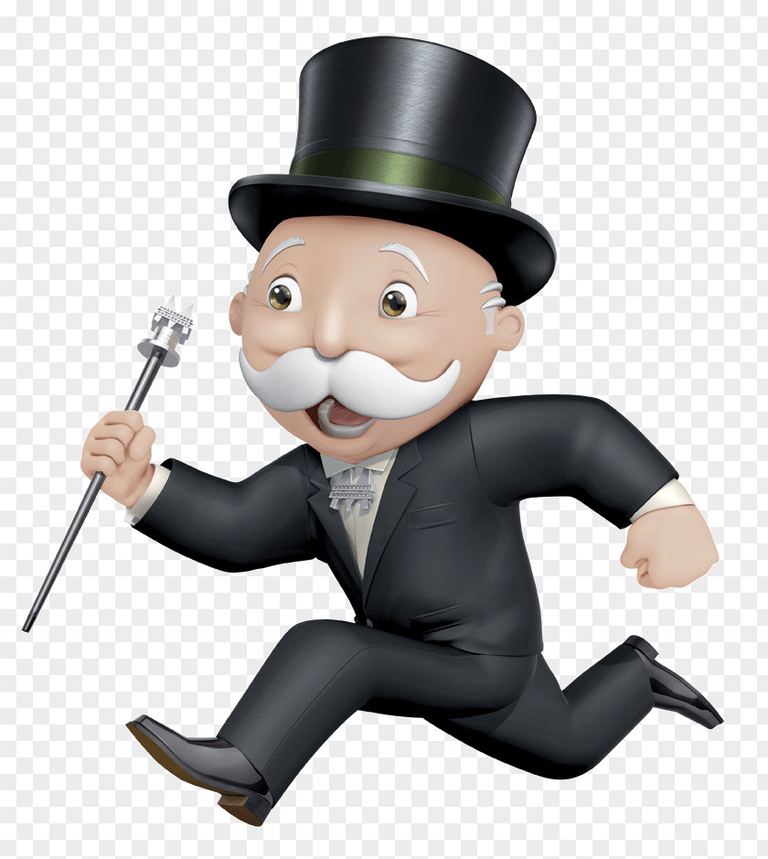 Monopoly Rich Uncle Pennybags Chance And Community Chest Cards Board Game Playing Card PNG and cards game card, color shading, character icon clipart PNG