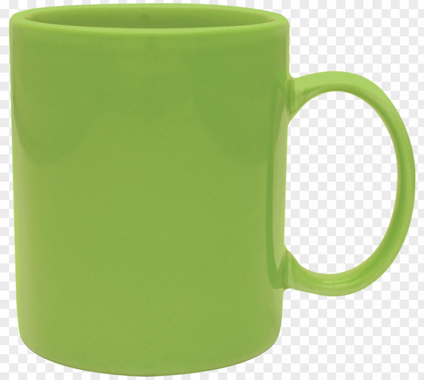 Mug Coffee Cup Green Ceramic Teacup PNG