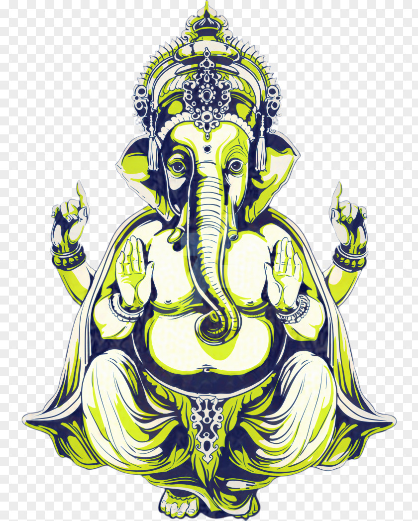 Deity Kids Premium T Ganesh Chaturthi Cartoon PNG